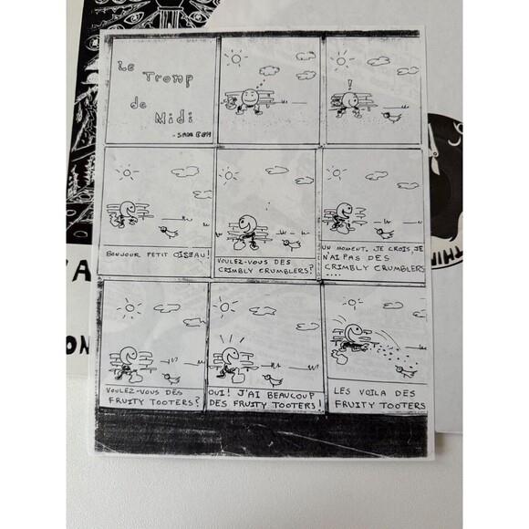 Sam Esh Hard Black Thing Montezuma Baby Duck LP + Insert EX SB 36 Cleaned - Picture 5 of 9